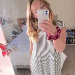 Stripped T-Shirt Dress 🌟